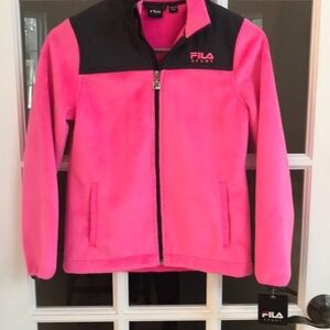 Fila sport fuzzy jacket.  NWT